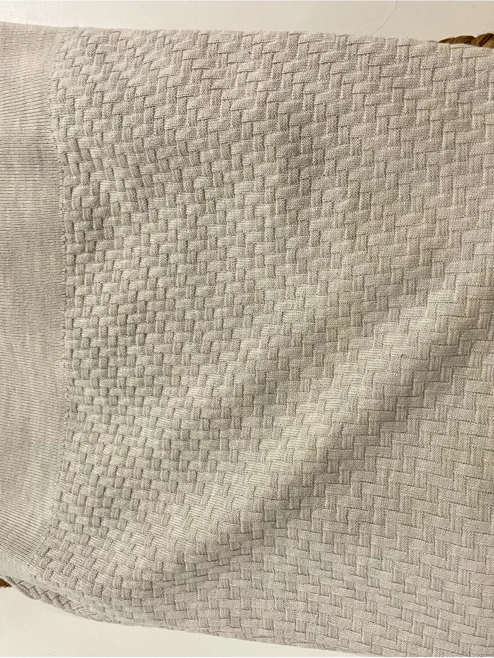 Apt. 9 Men's Cream Textured Long-Sleeve Polo Shirt - Picture 10 of 10